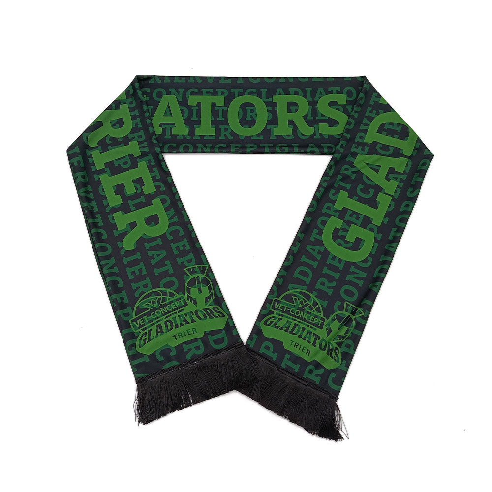 Gladiators Fanschal Grün-Schwarz